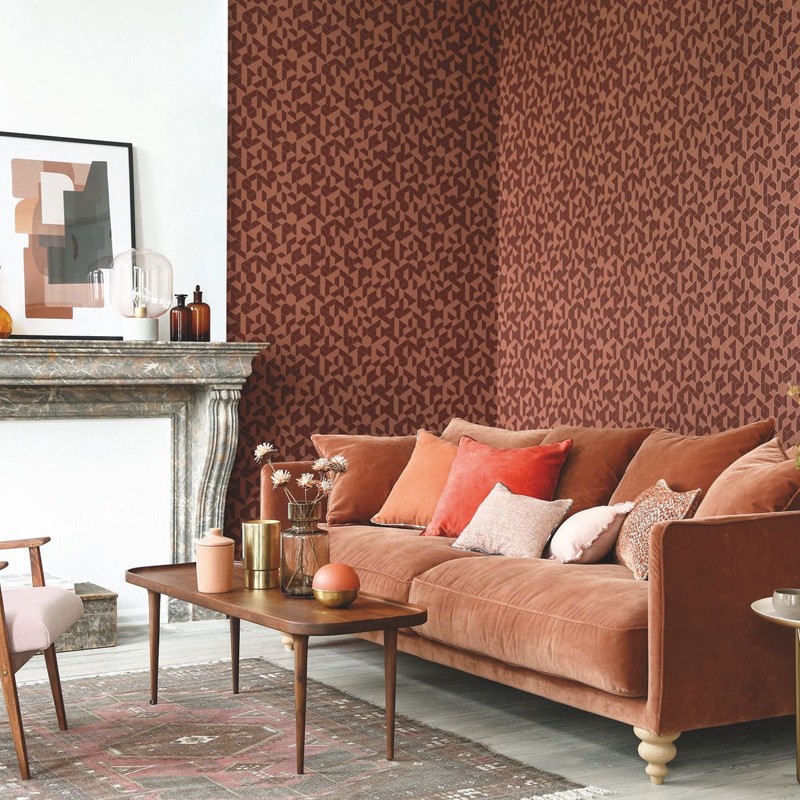 Papel pintado Casamance Delta Mosaic 74580306