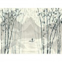 Sakura Bamboo 8706802 Mural Coordonné