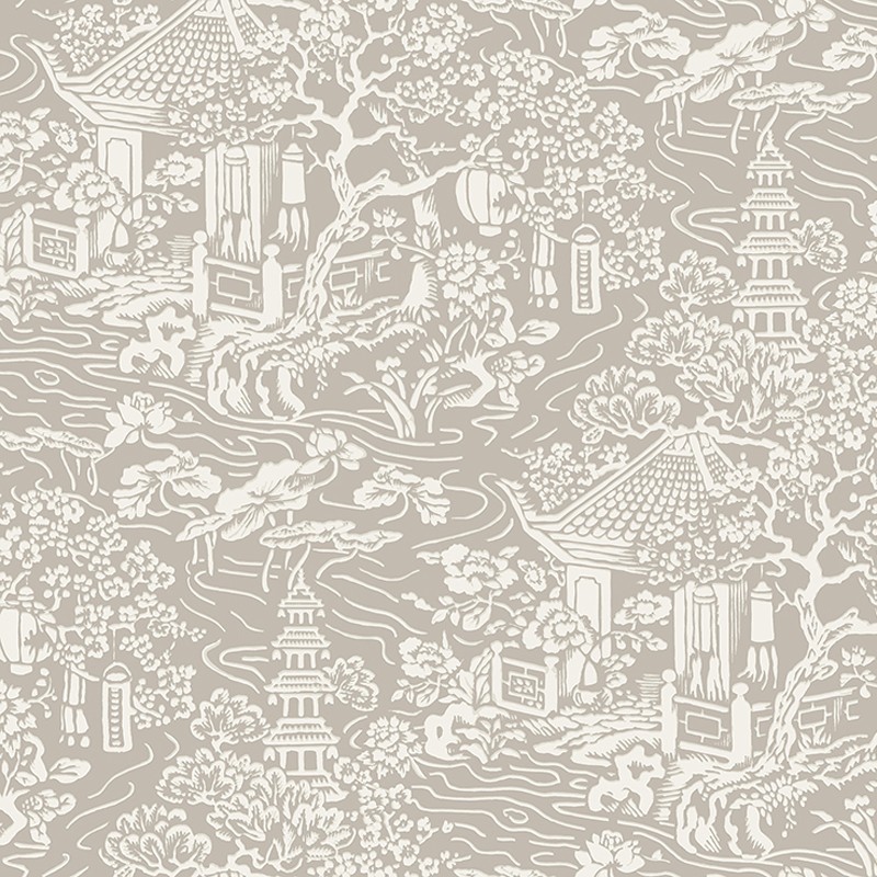 Papel pintado Coordonné Sakura Pagoda 8706574