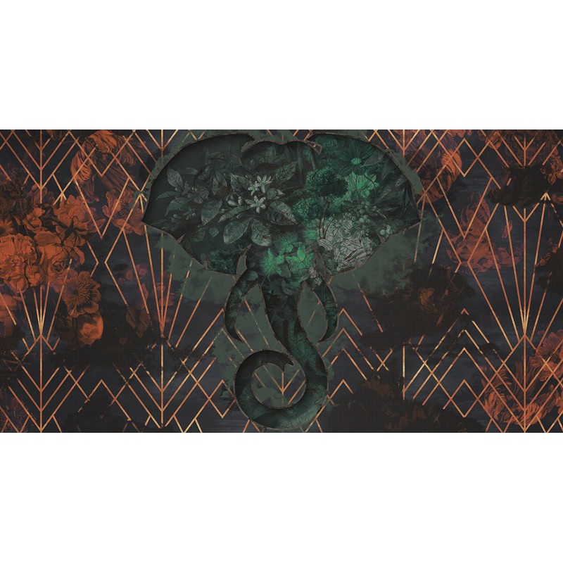 African Gold MU11045 Muance Mural