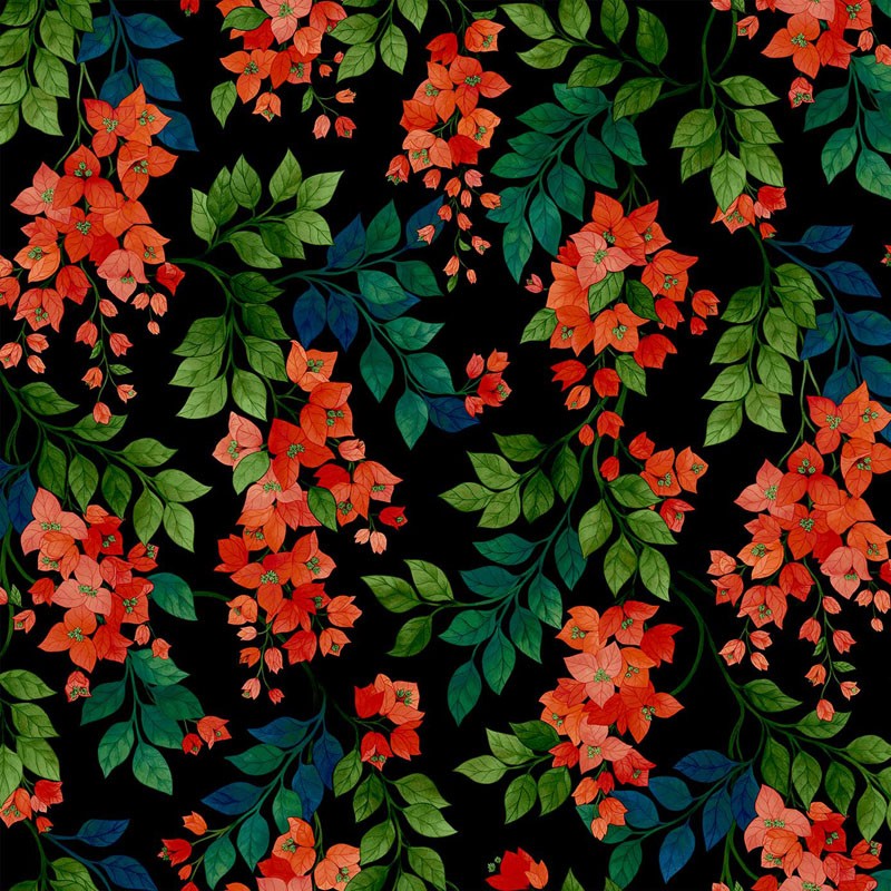 Papel pintado Cole & Son Sevilla Bougainvillea 117-6017