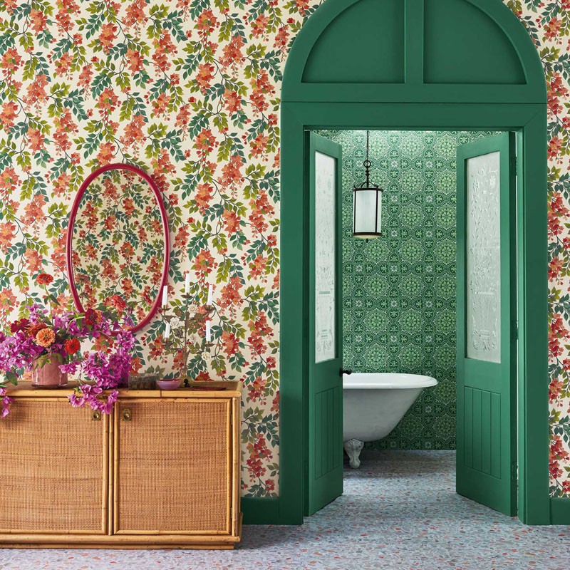 Papel pintado Cole & Son Sevilla Bougainvillea 117-6016