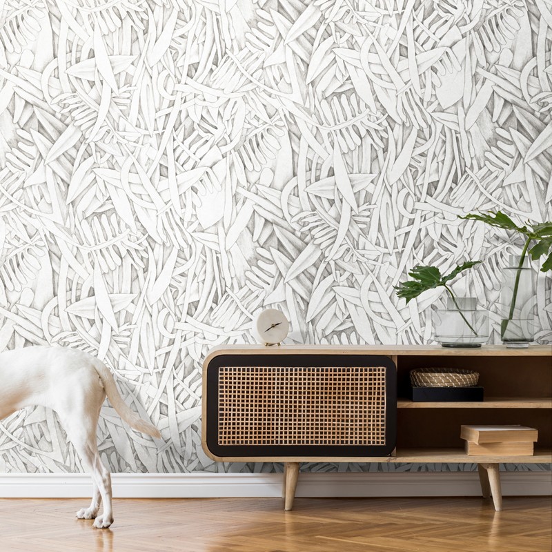Papel pintadoTres Tintas Rúbrica Prosa RU3405-4