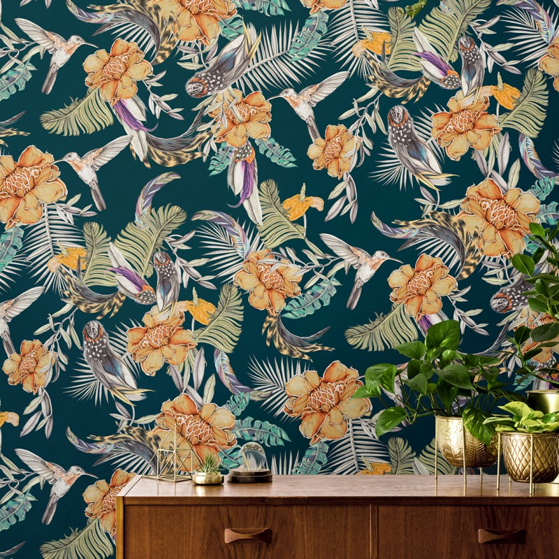 Papel pintadoTres Tintas Rúbrica Lírica RU3404-5