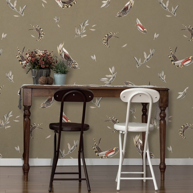 Papel pintadoTres Tintas Rúbrica Verso RU3402-6