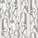 Papel pintadoTres Tintas Rúbrica Caligrama RU3401-5