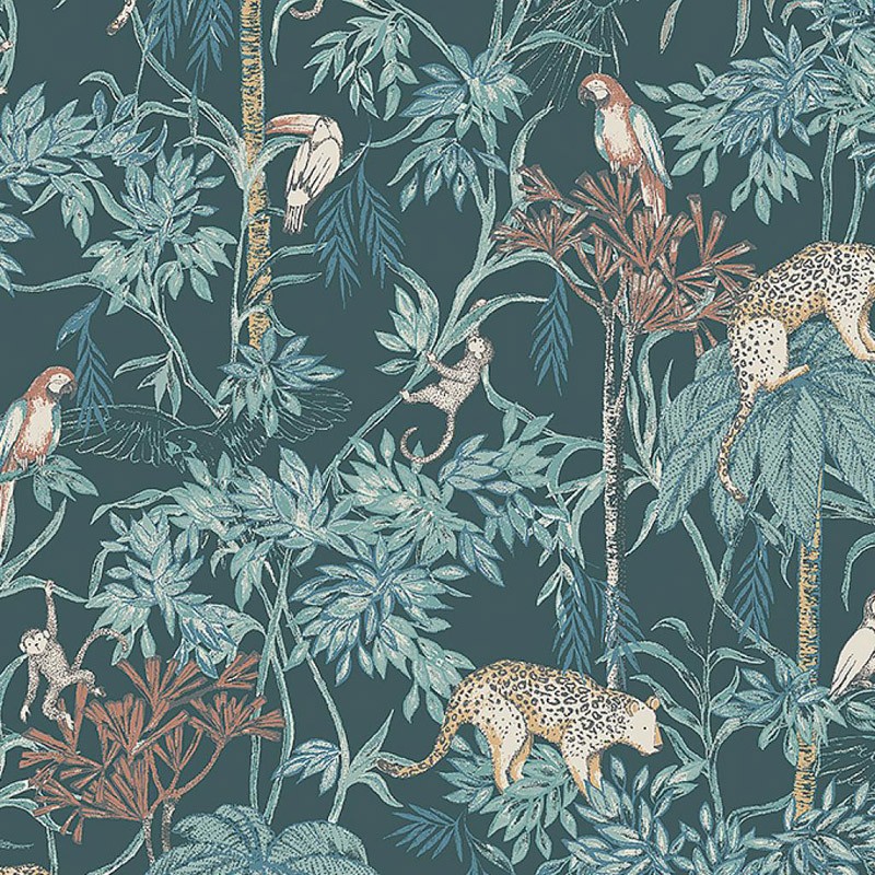 Papel pintado infantil Boras Tapeter Newbie Wild Jungle 7463
