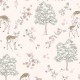 Papel pintado infantil Boras Tapeter Newbie Deer Love 7473