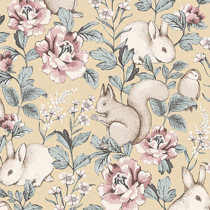 Papel pintado infantil Boras Tapeter Newbie Magic Forest 7475