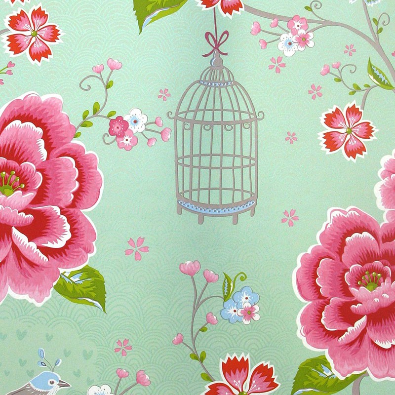 Papel pintado Pip Studio V Birds in paradise 300162
