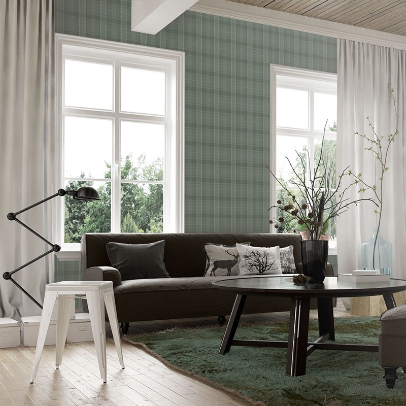 Papel pintado Midbec Annuel Checked 11017