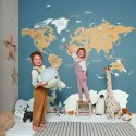 Our Planet OUP 10203 20 66 World Map Mural