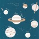 Papel pintado infantil Caselio Our Planet Universe OUP101906011