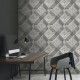 Papel pintado Kemen Graphite de Casa Mia RM90400