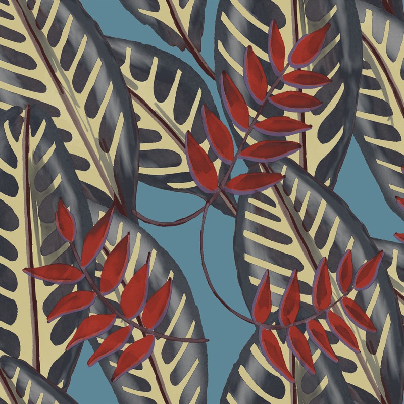 Papel pintado Flower power Alocasia TP 302 05