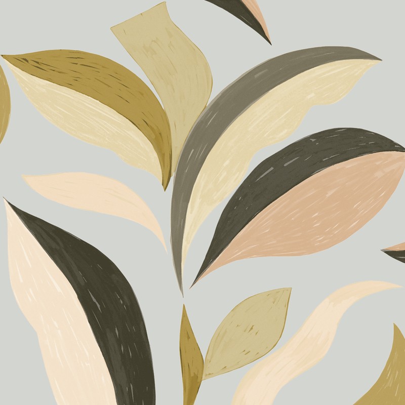 Papel pintado Flower power Nid d'oiseau TP 300 02