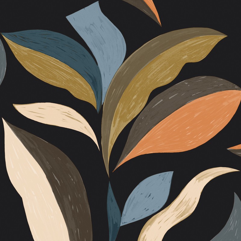 Papel pintado Flower power Nid d'oiseau TP 300 05