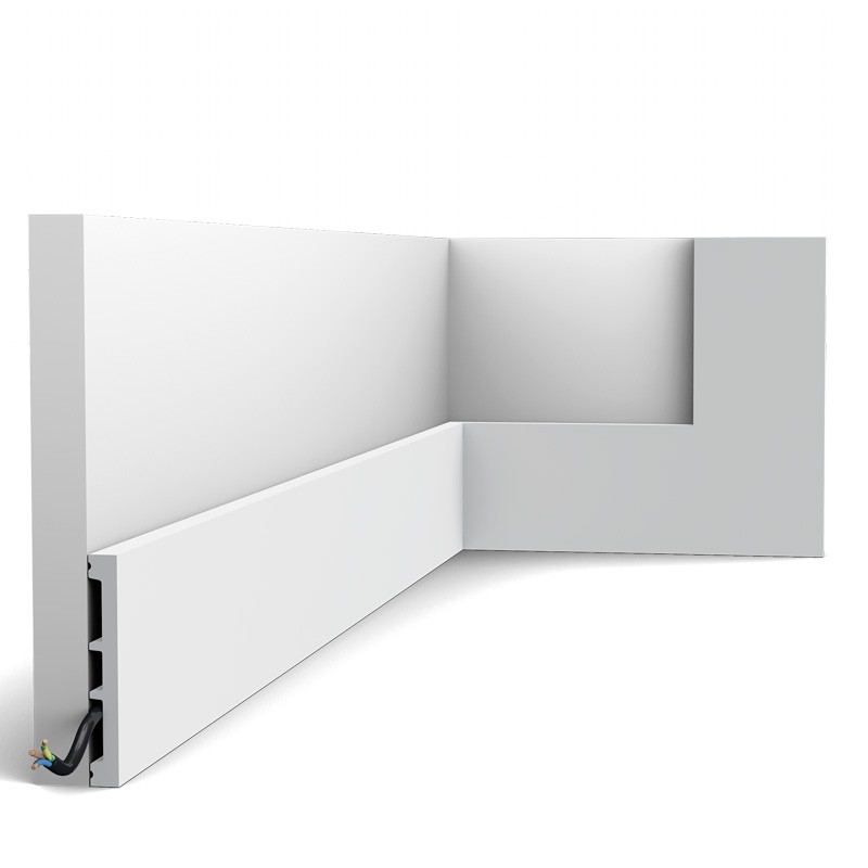 Orac Decor Zócalo DX163-2300-RAL9003 Square