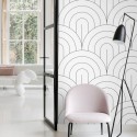 Black & White 158935 Mural ESTAhome