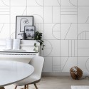 Black & White 158938 Mural ESTAhome