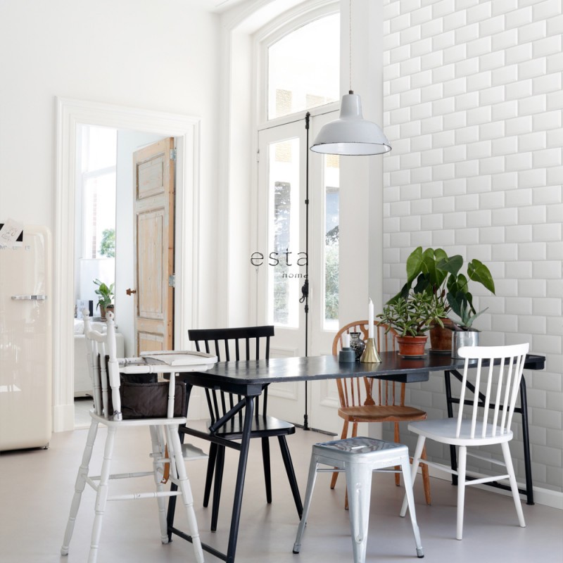 Black & White ESTAhome Papel pintado 139120
