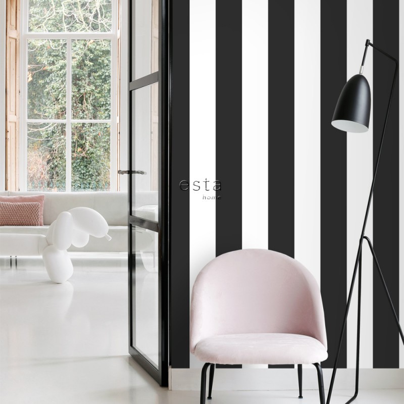 Black & White ESTAhome Papel pintado 139111