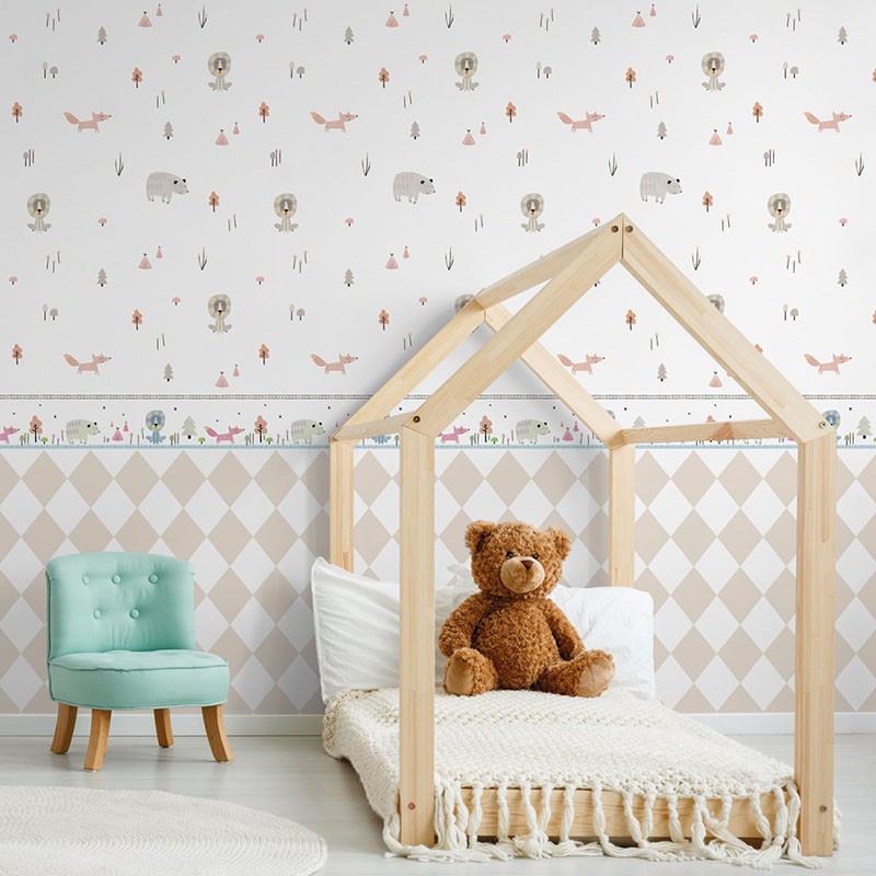 Papel pintado infantil Colowall Oh la la 257-1405
