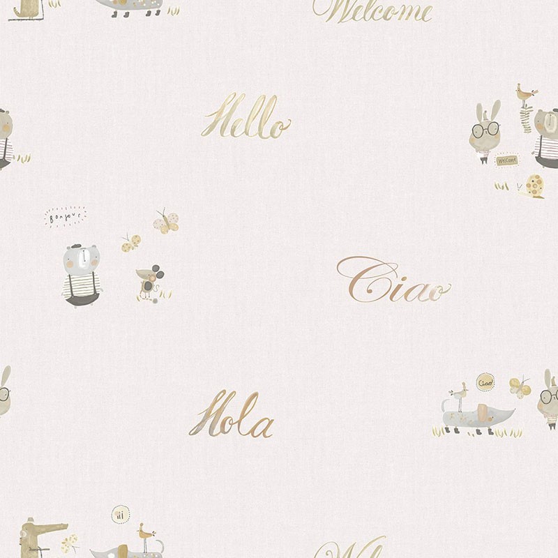 Papel pintado infantil Colowall Oh la la 257-1432