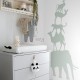 Mural infantil ESTAhome Let's Play!  Stack of Animals 153-158921