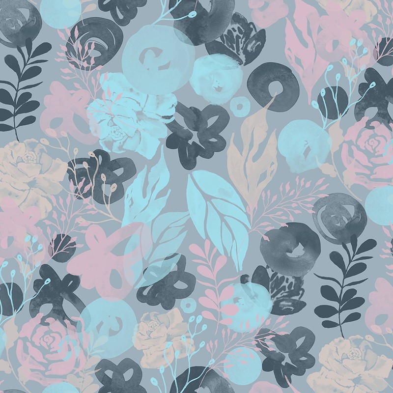 Papel Pintado Fiona Walldesign No Limits Flower Power 640922