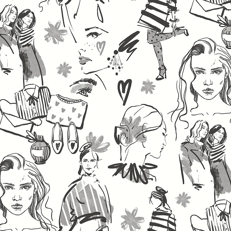 Papel Pintado Fiona Walldesign No Limits Fashion 641229