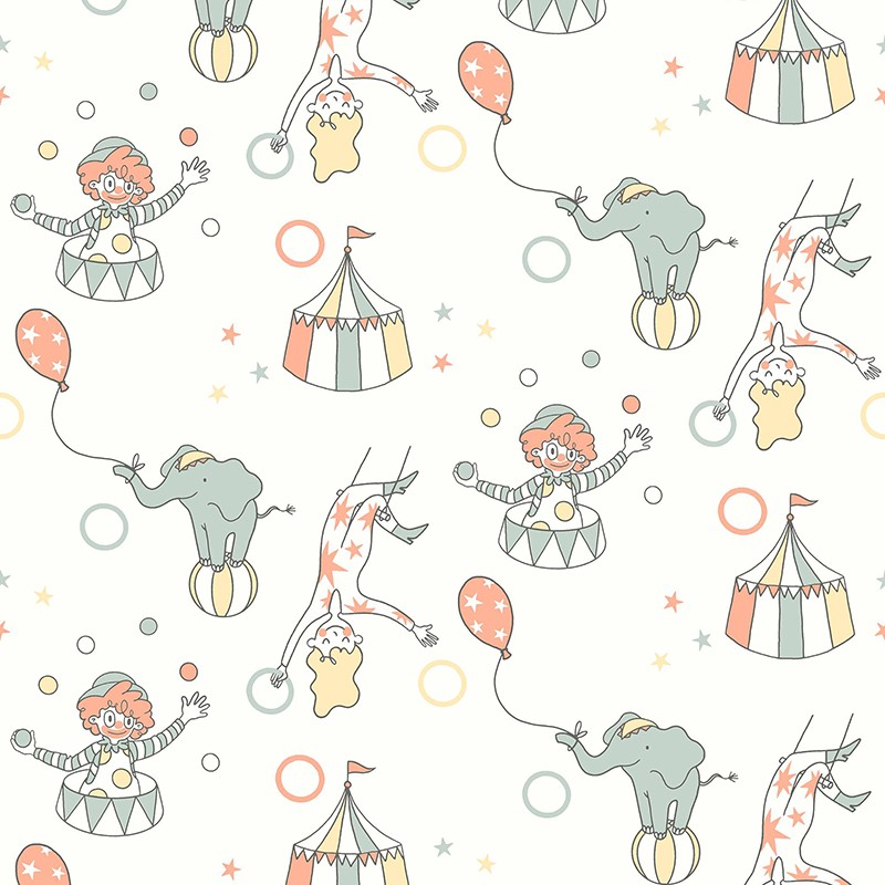 Papel Pintado Fiona Walldesign No Limits Circus 640613