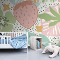 Yoohoo Strawberry Field YOH443M La Maison Mural