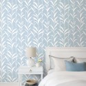 Navy, grey & white BL70312 Papel pintado