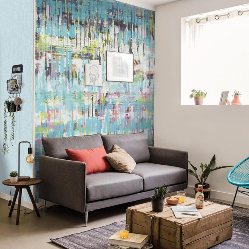 Mural Casadeco Beauty Full Image Pixel Art BFIM85036206