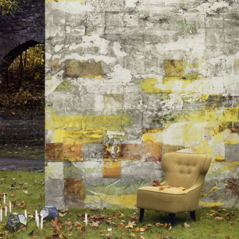 Mural Casadeco Beauty Full Image Reflexion Orange BFIM80843218