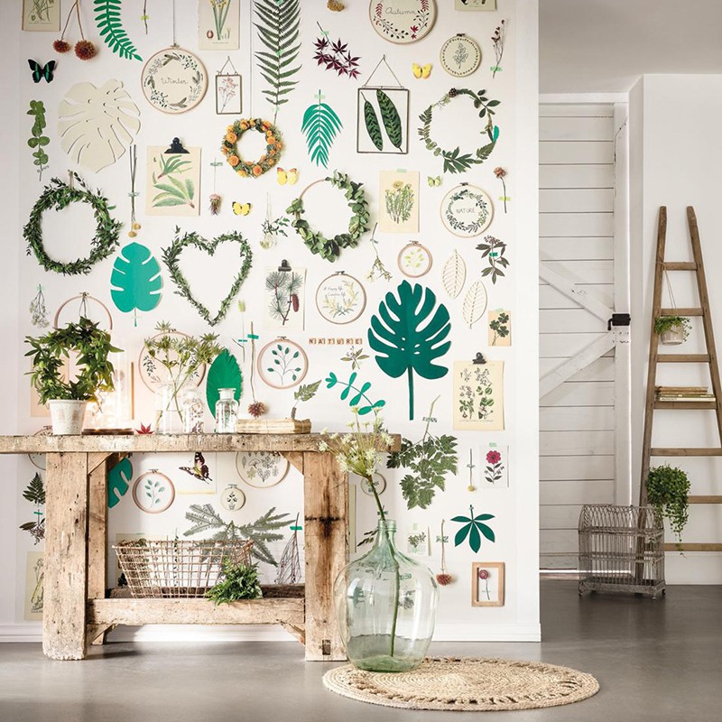 Mural Casadeco Beauty Full Image La Vie en Green BFI100294537