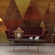 Mural Coordonné Random Metallics Carlo 9600200