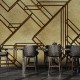 Mural Coordonné Random Metallics L-Geometric 9600400