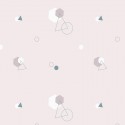 Geometric Shapes A18 004 Papel pintado AtelierWalls