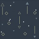 Rain of Stars A19 004 Papel pintado AtelierWalls