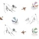 Papel Pintado AtelierWall Collection 2021 Playful Pets A20 001