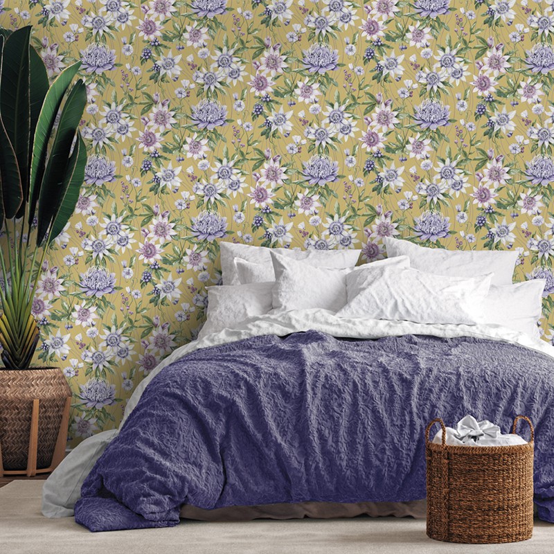 Papel Pintado Holden Amazonia Passiflora 91321
