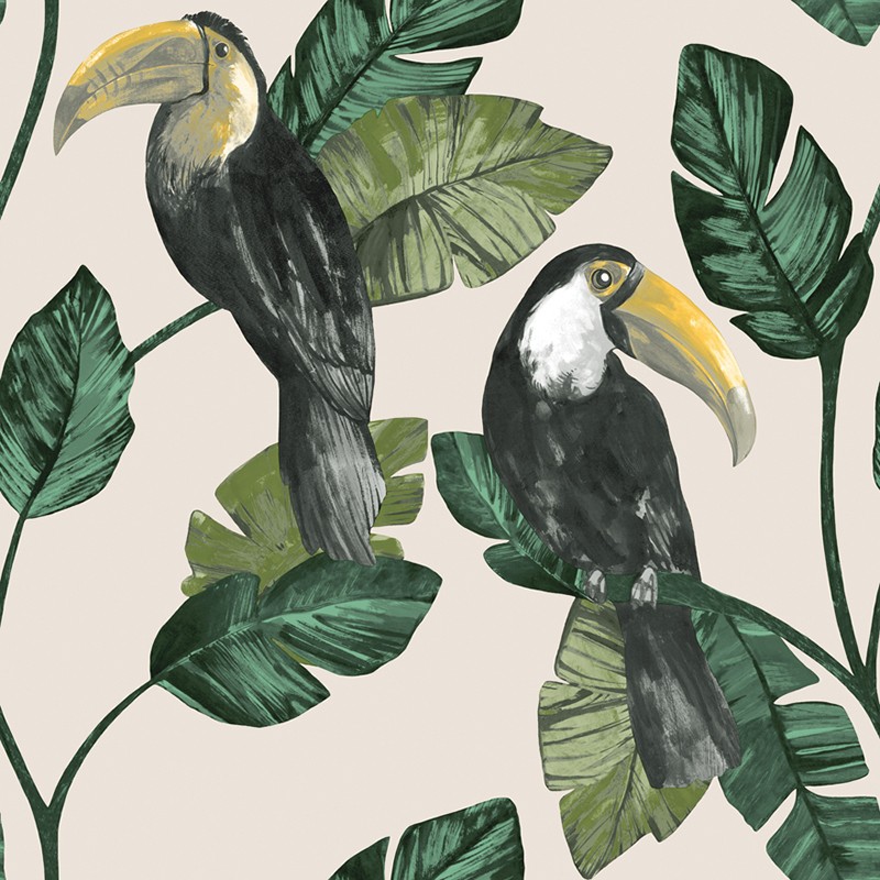 Papel Pintado Holden Amazonia Tiki 91341