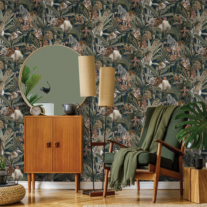 Papel Pintado Holden Amazonia Serengeti 91312