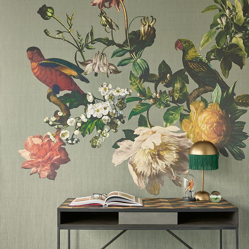 Mural Eijffinger Museum Big Birds 307402
