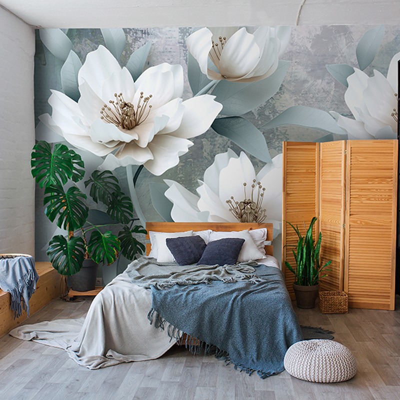 Mural decorativo PD Essentials White Beauty PD-752-027
