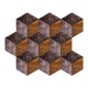 Revestimiento mural Arte Samal Cubic 33702