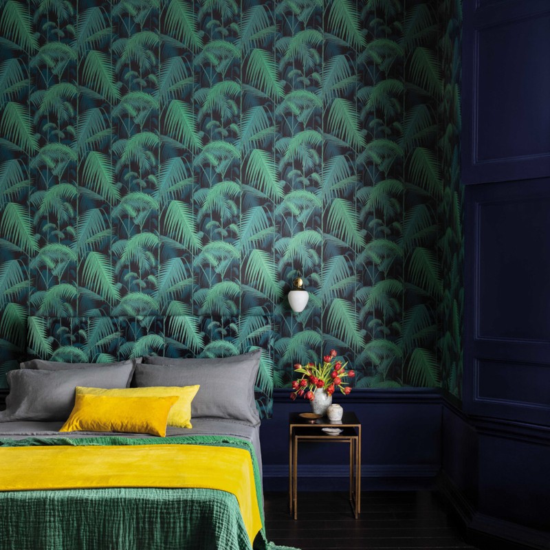 Papel pintado Cole & Son The Contemporary Selection Palm Jungle 95-1003