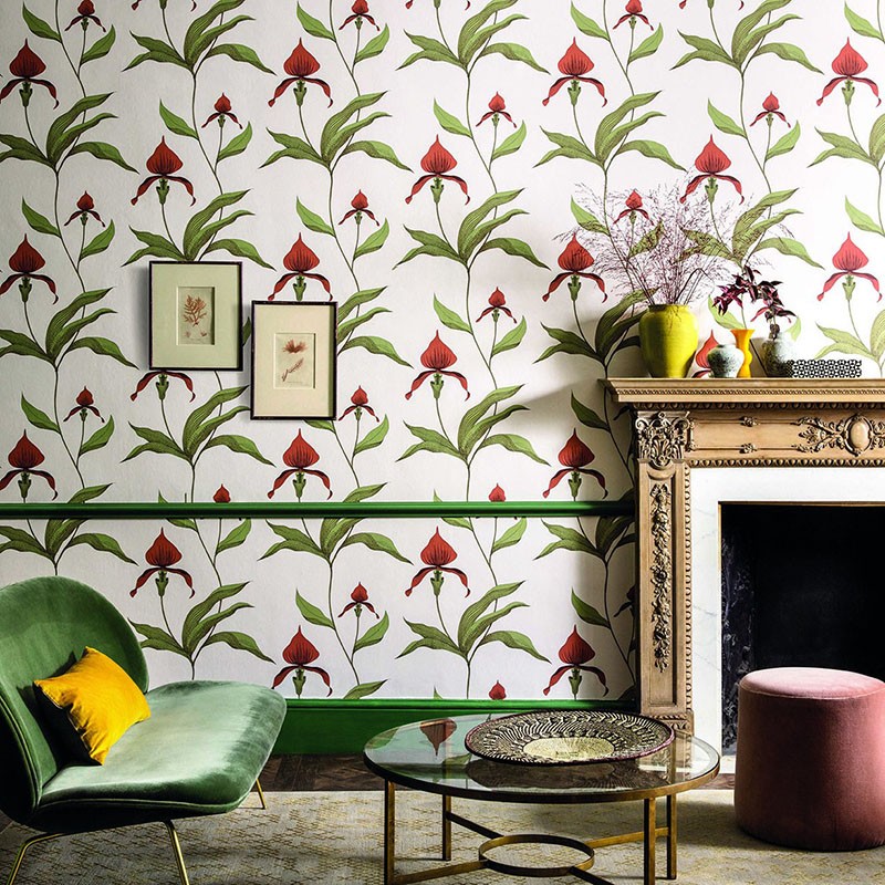 Papel pintado Cole & Son The Contemporary Selection Orchid 95-10054